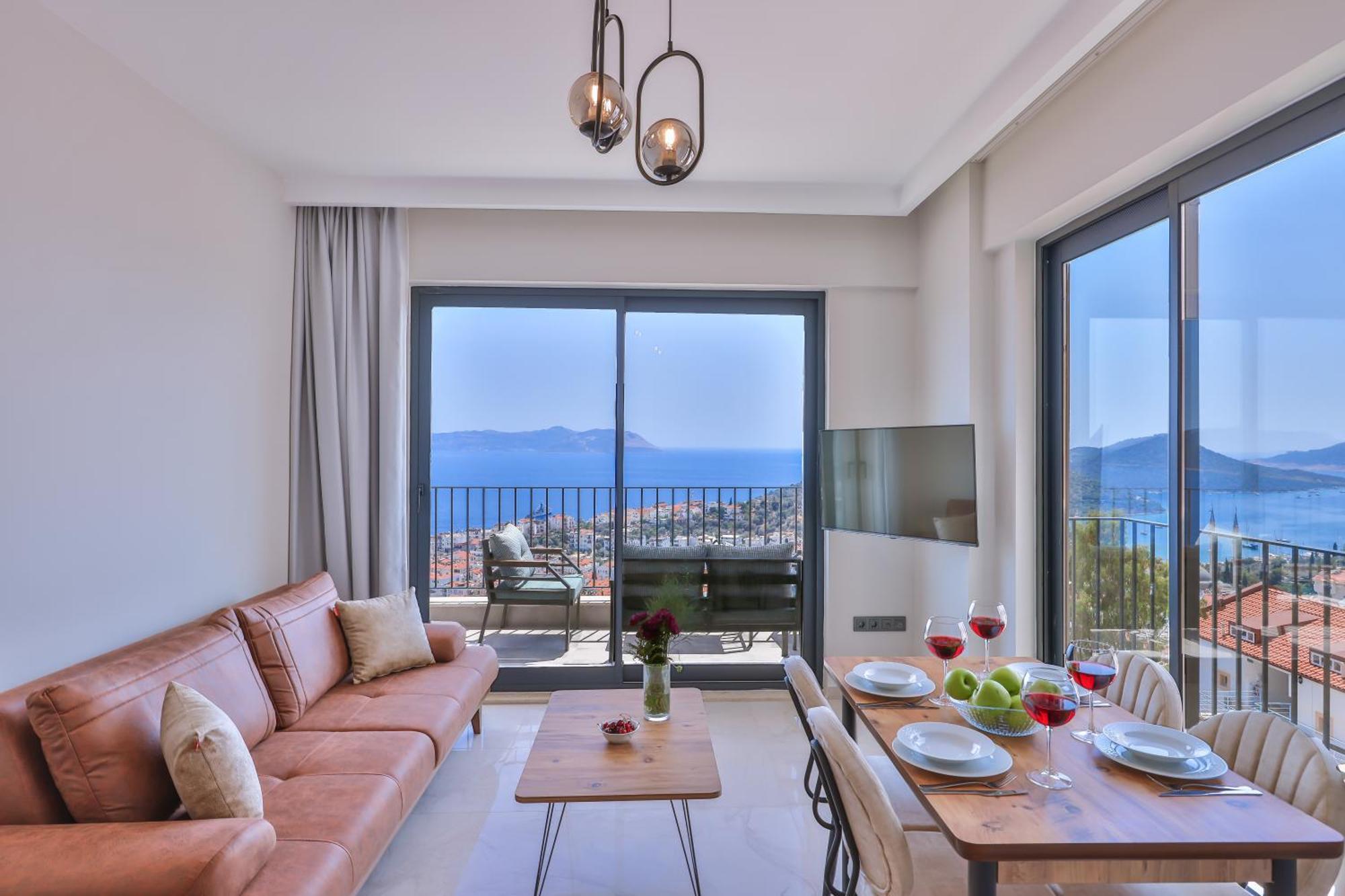 Mare Vista Apart Aparthotel Kaş Eksteriør bilde
